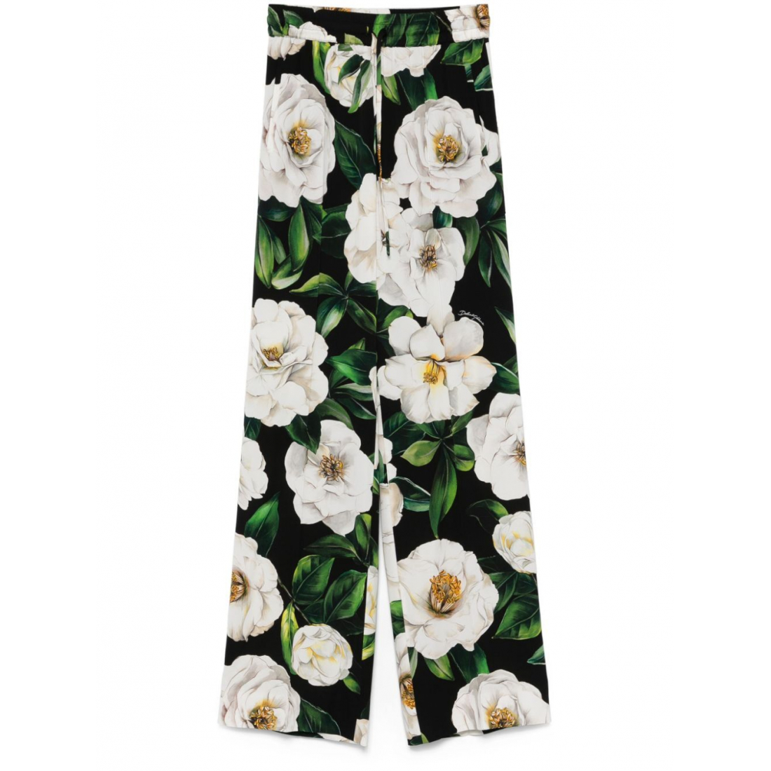 'Floral-Print' Hose für Damen