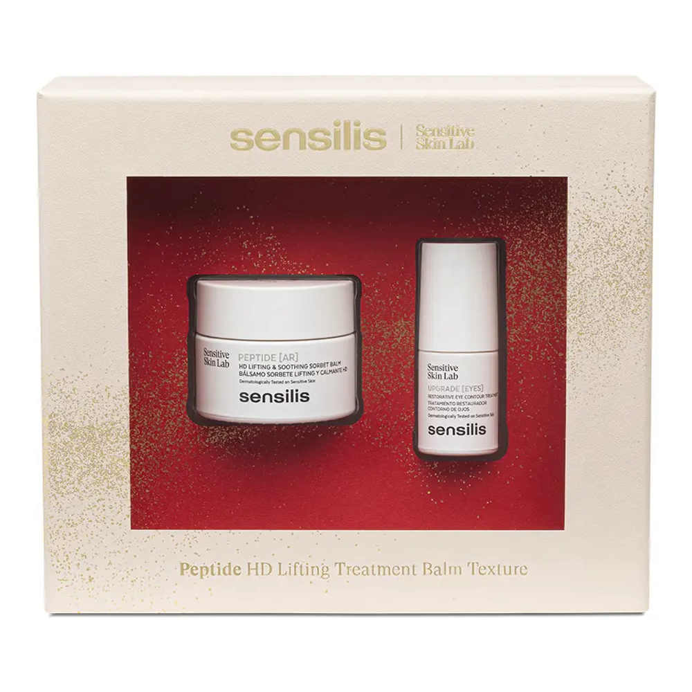 Coffret de soins de la peau 'Peptide HD Lifitng Treatment Balm' - 2 Pièces