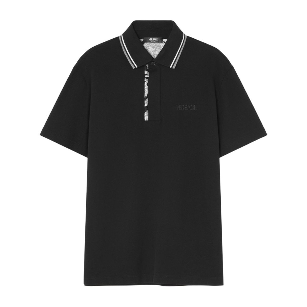 Polo 'Barocco Embroidered' pour Hommes