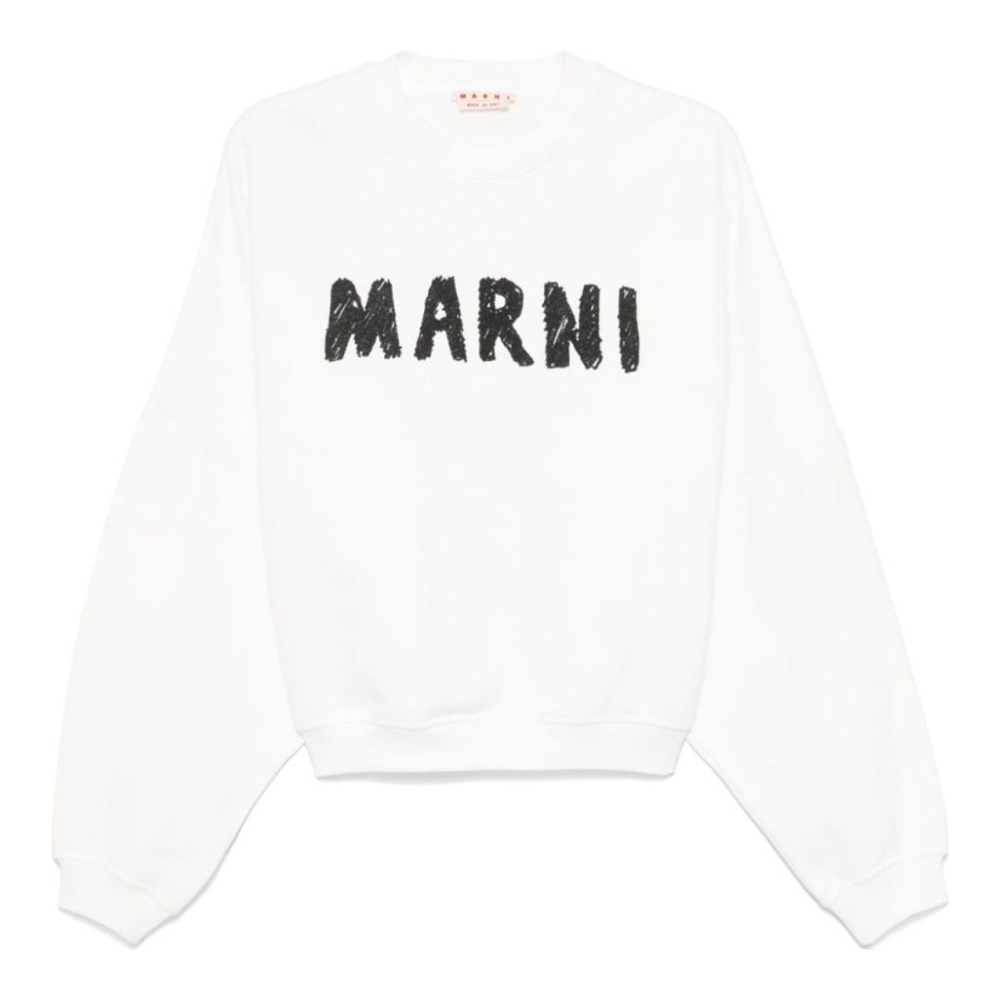 'Logo-Print' Sweatshirt für Damen