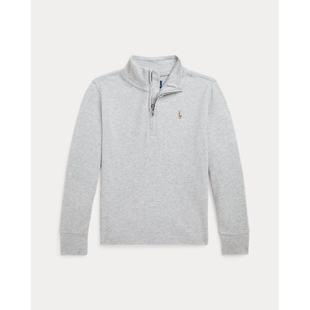 'Cotton Interlock Quarter-Zip Pullover' pour Petits garçons