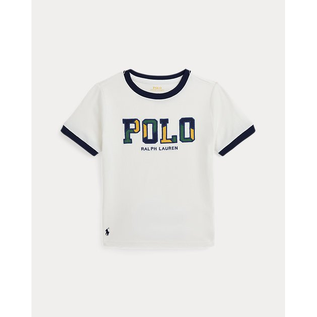 'Corduroy-Logo Cotton Jersey Tee' pour Petits garçons