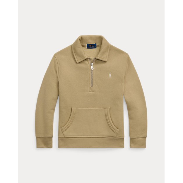 Little Boy's 'Fleece Quarter-Zip Pullover'