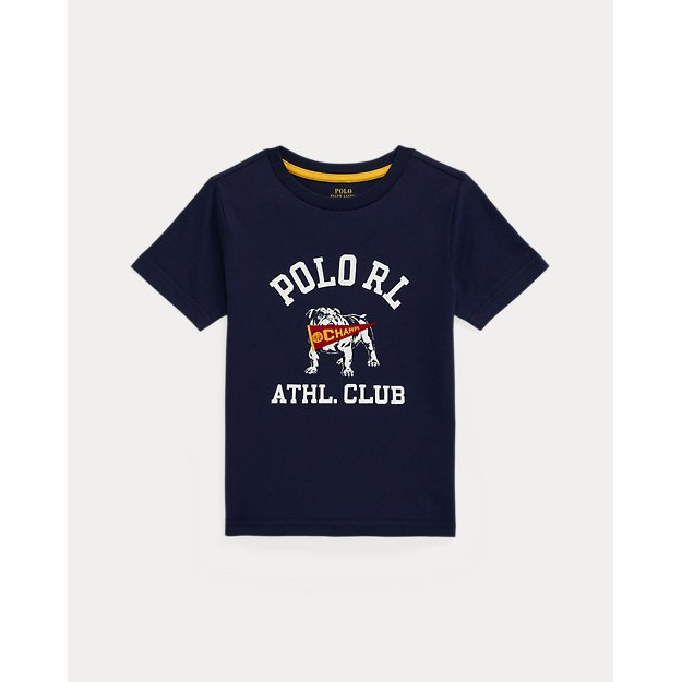 'Logo Cotton Jersey Tee' pour Petits garçons