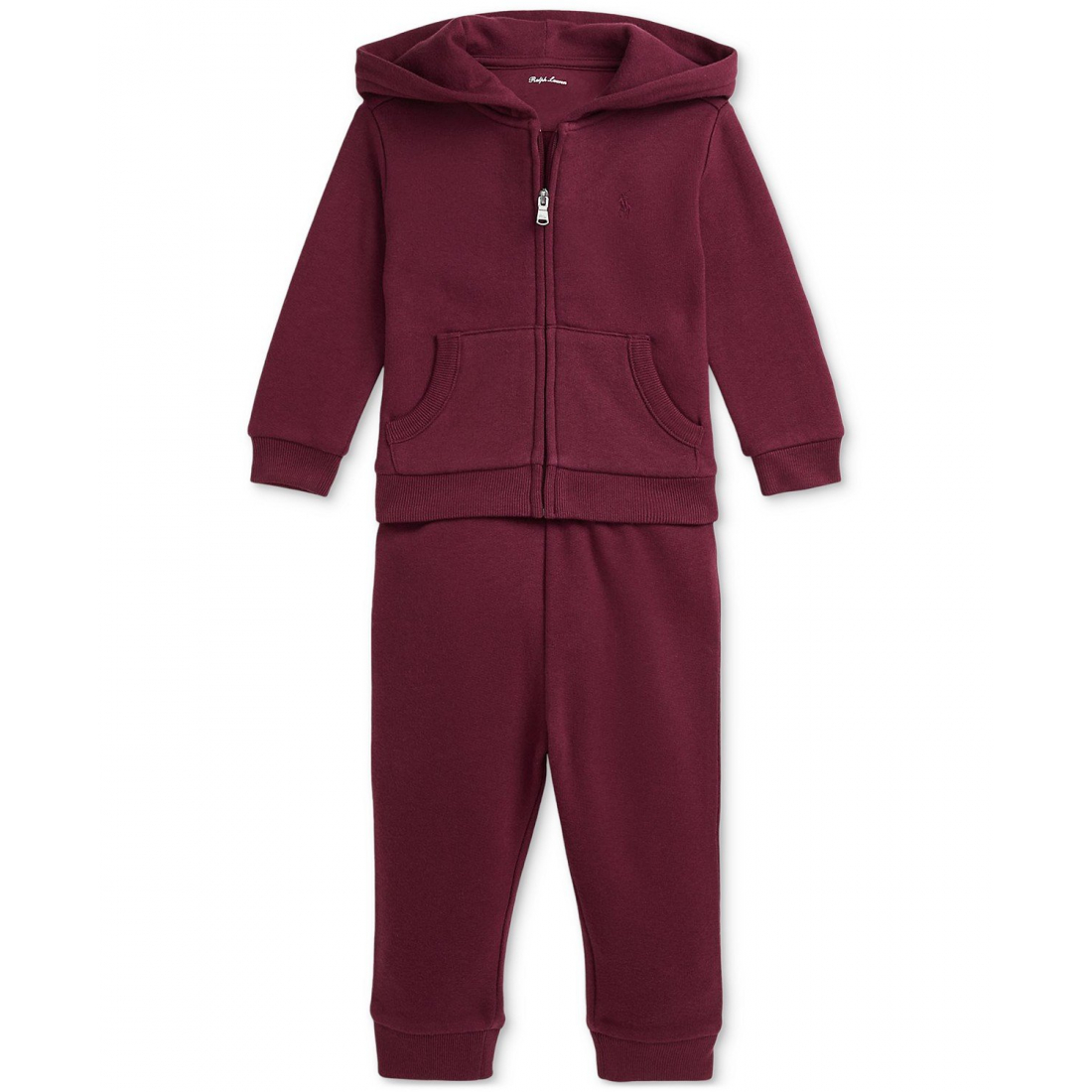 Baby's 'Fleece Hoodie & Pant Set'