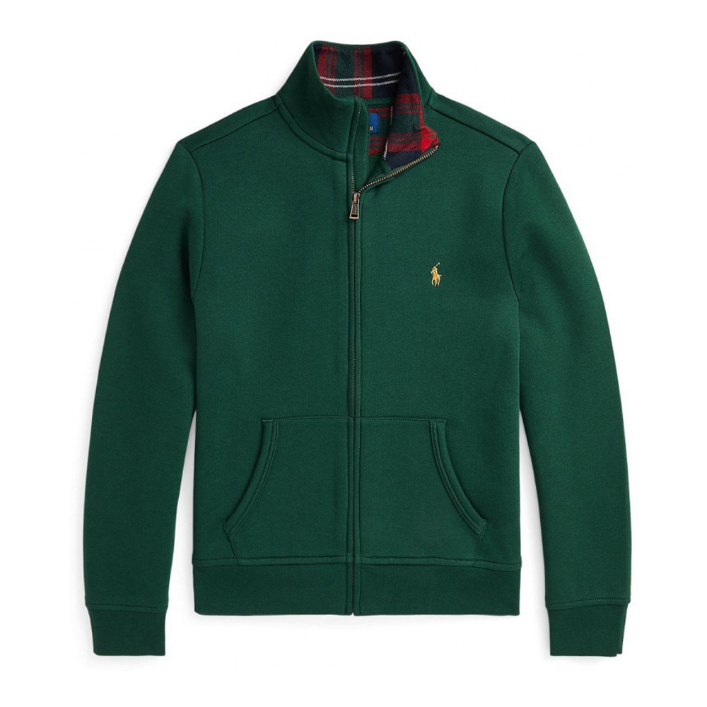 'Brushed Fleece Full-Zip Sweatshirt' pour Grands garçons