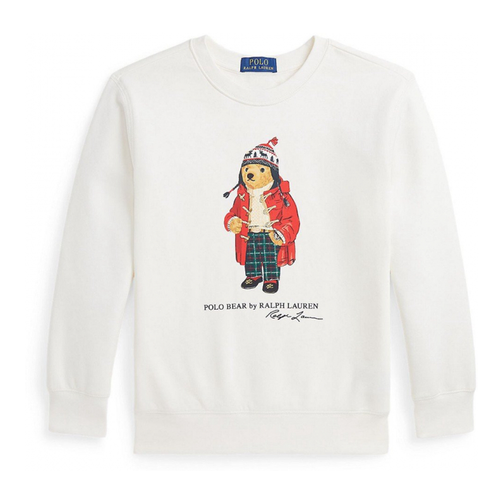 Big Boy's 'Polo Bear Fleece Sweatshirt'