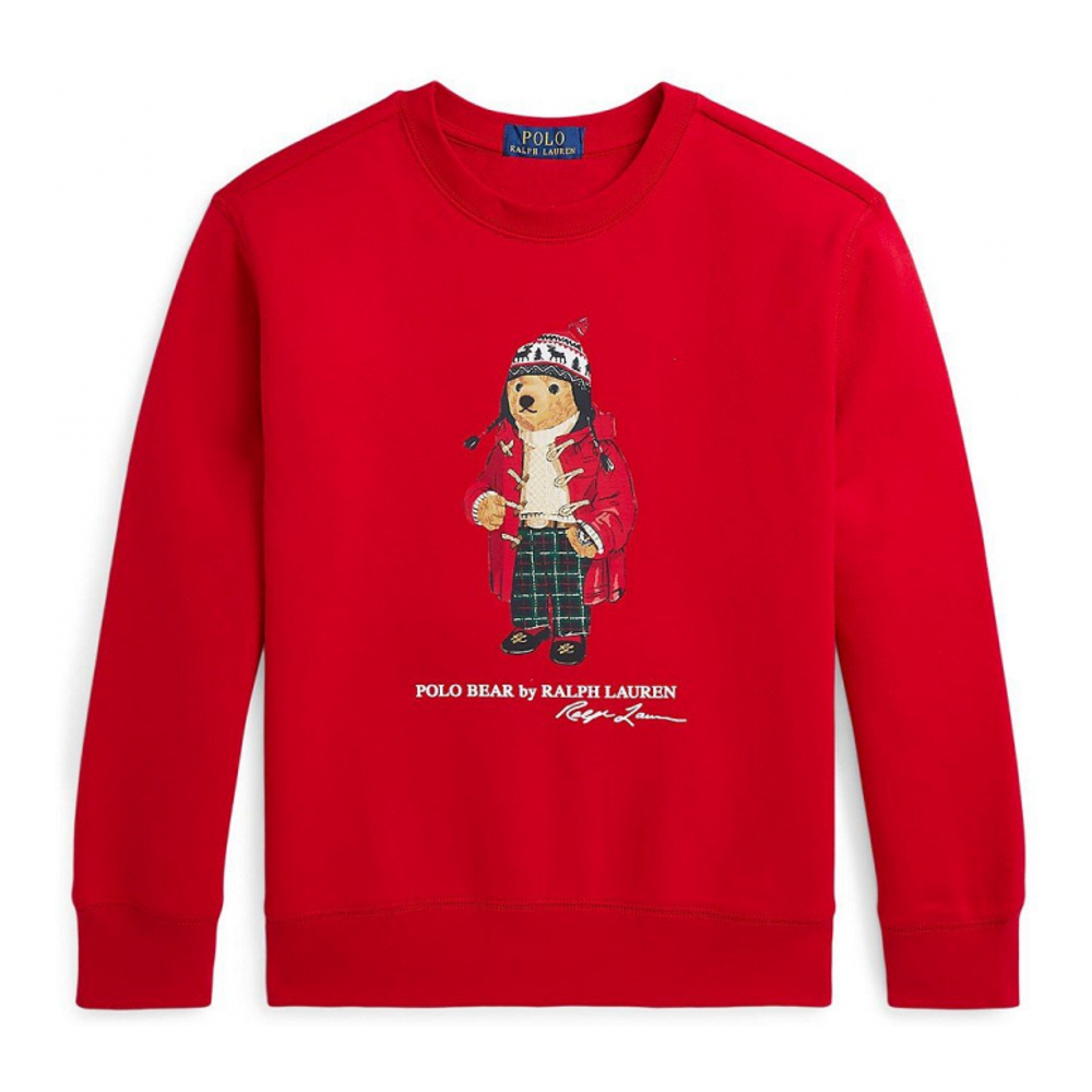 'Polo Bear Fleece Sweatshirt' pour Grands garçons