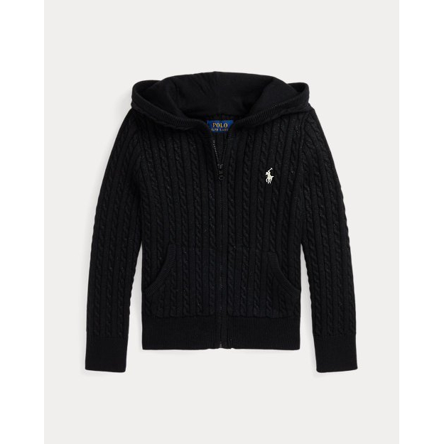 'Metallic Cotton-Blend Full-Zip Sweater' pour Bambins & petites filles