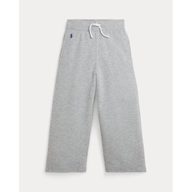 Toddler & Little Girl's 'Fleece Wide-Leg Sweatpant'