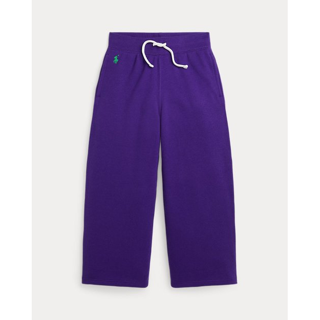 Toddler & Little Girl's 'Fleece Wide-Leg Sweatpant'