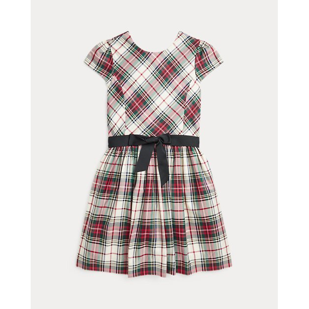 'Plaid Twill Dress' pour Grandes filles