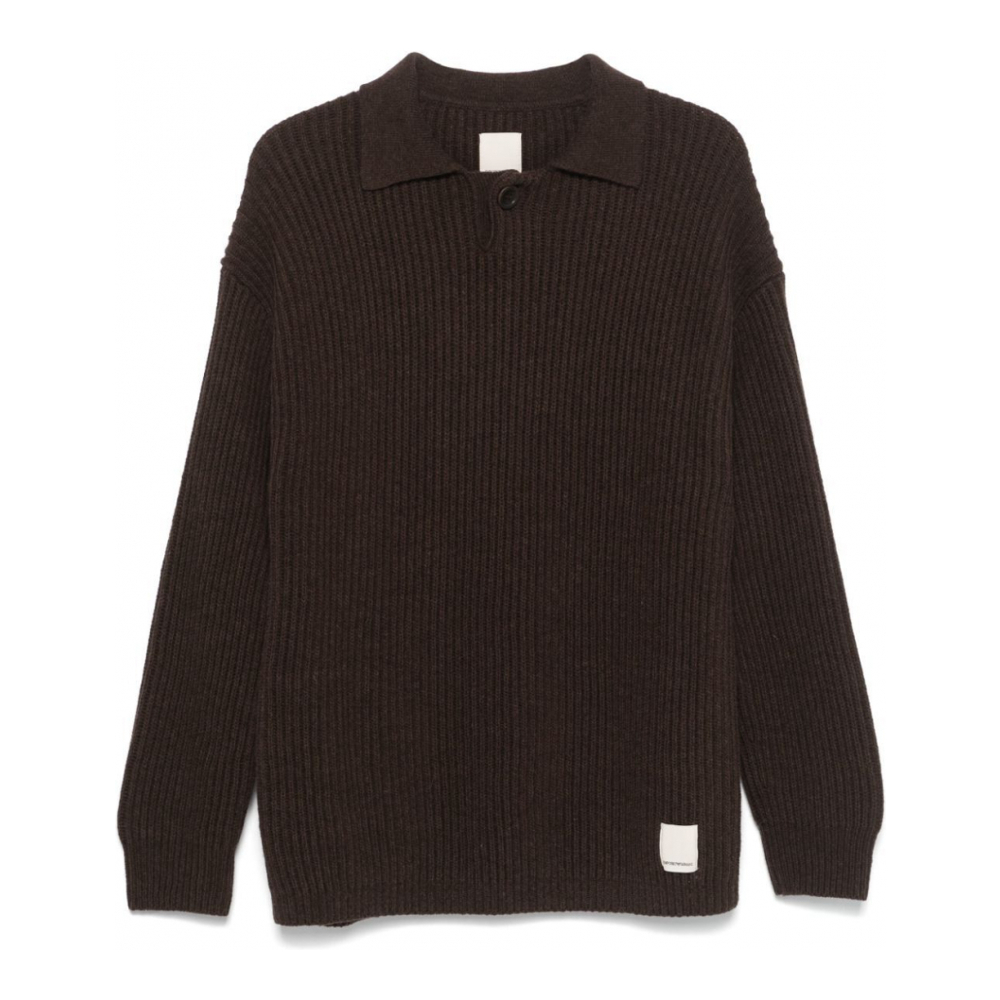 Polo manches longues 'Fisherman'S-Knit' pour Hommes