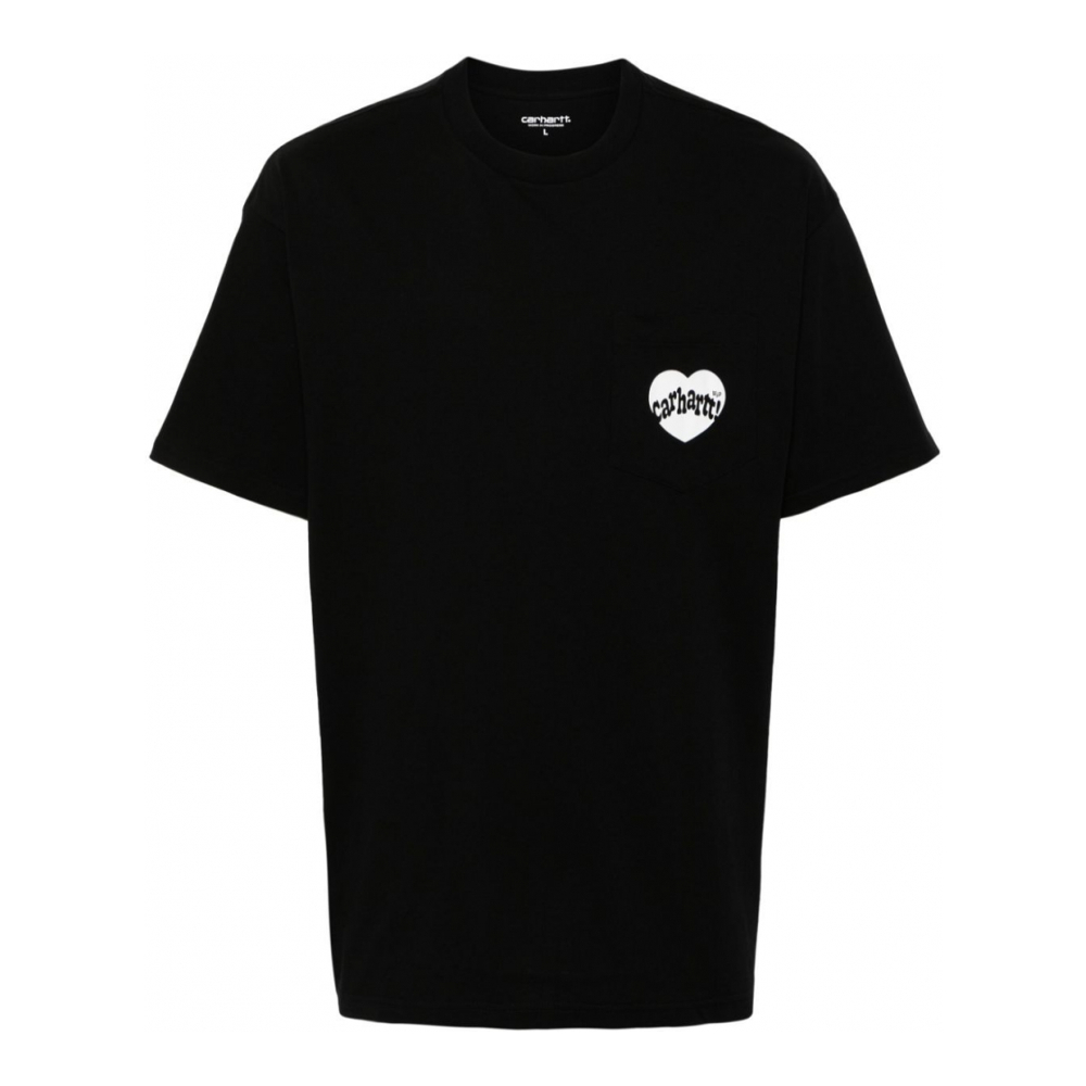 T-shirt 'Amour Logo-Print' pour Hommes