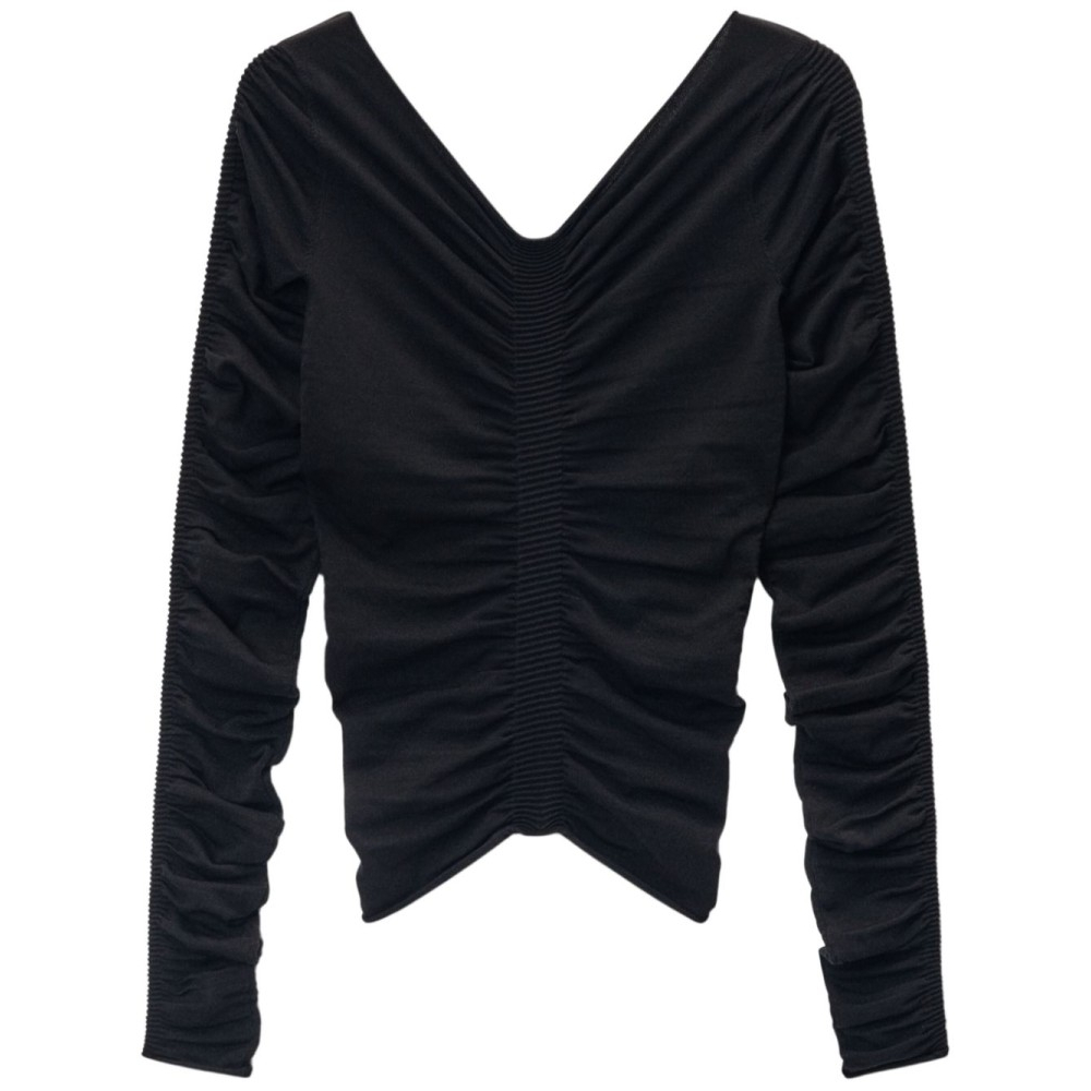 Women's 'Ruched Pullover' Long Sleeve top