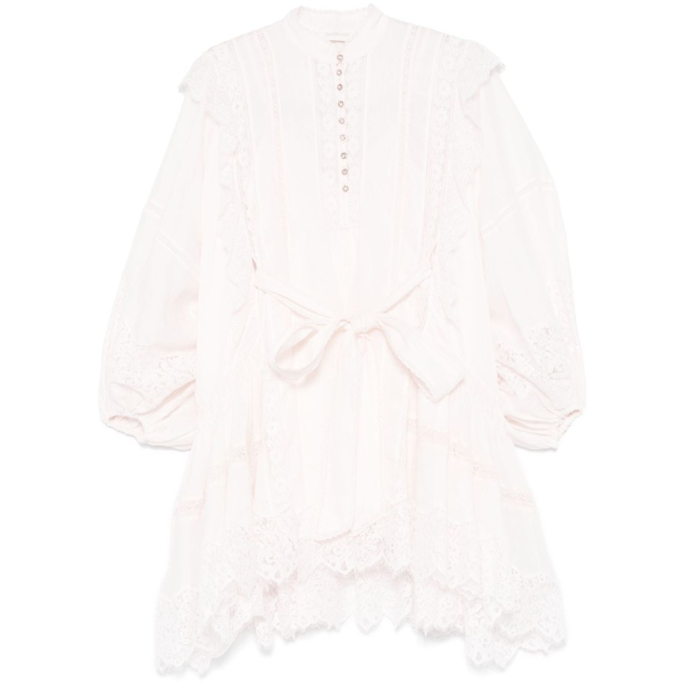 Robe mini 'Crush Lace Billow' pour Femmes