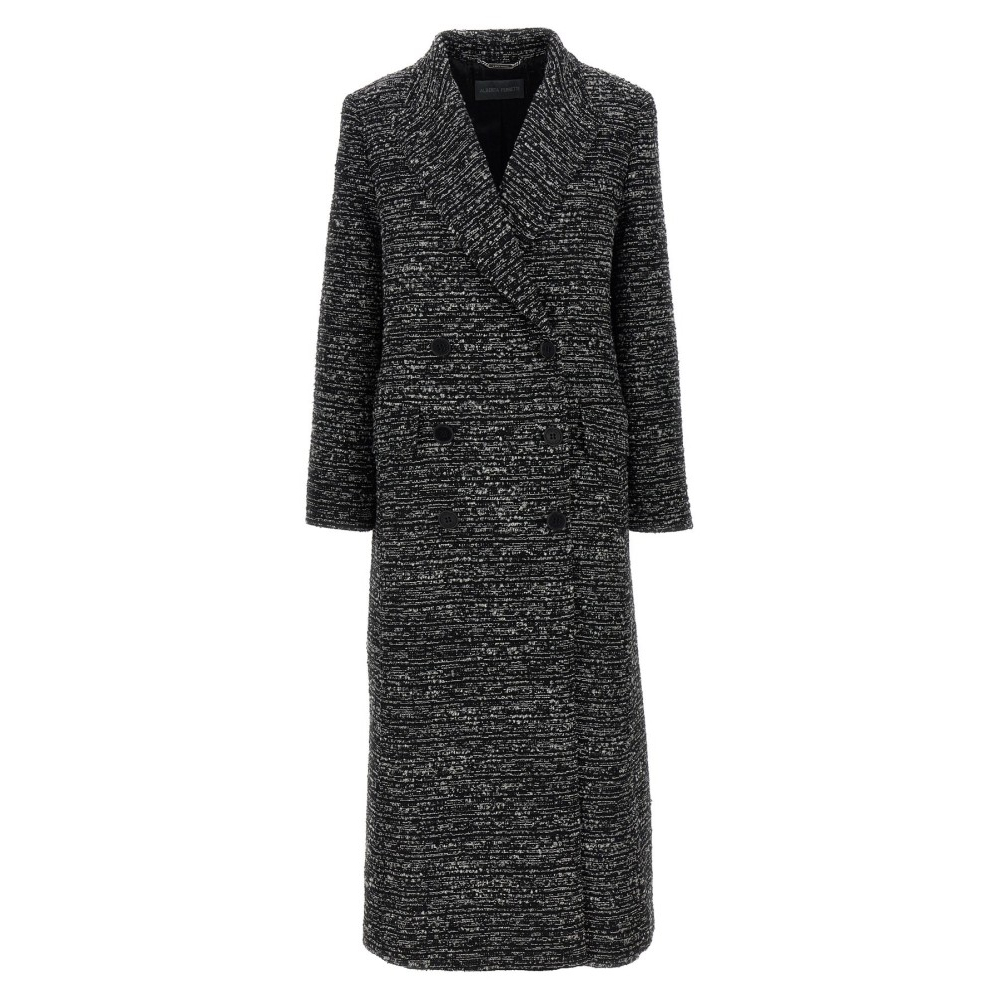 Women's 'Long Bouclé' Coat