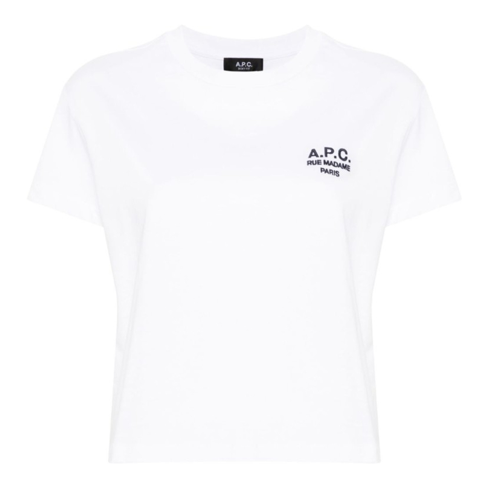 'Logo-Embroidered' T-Shirt für Damen