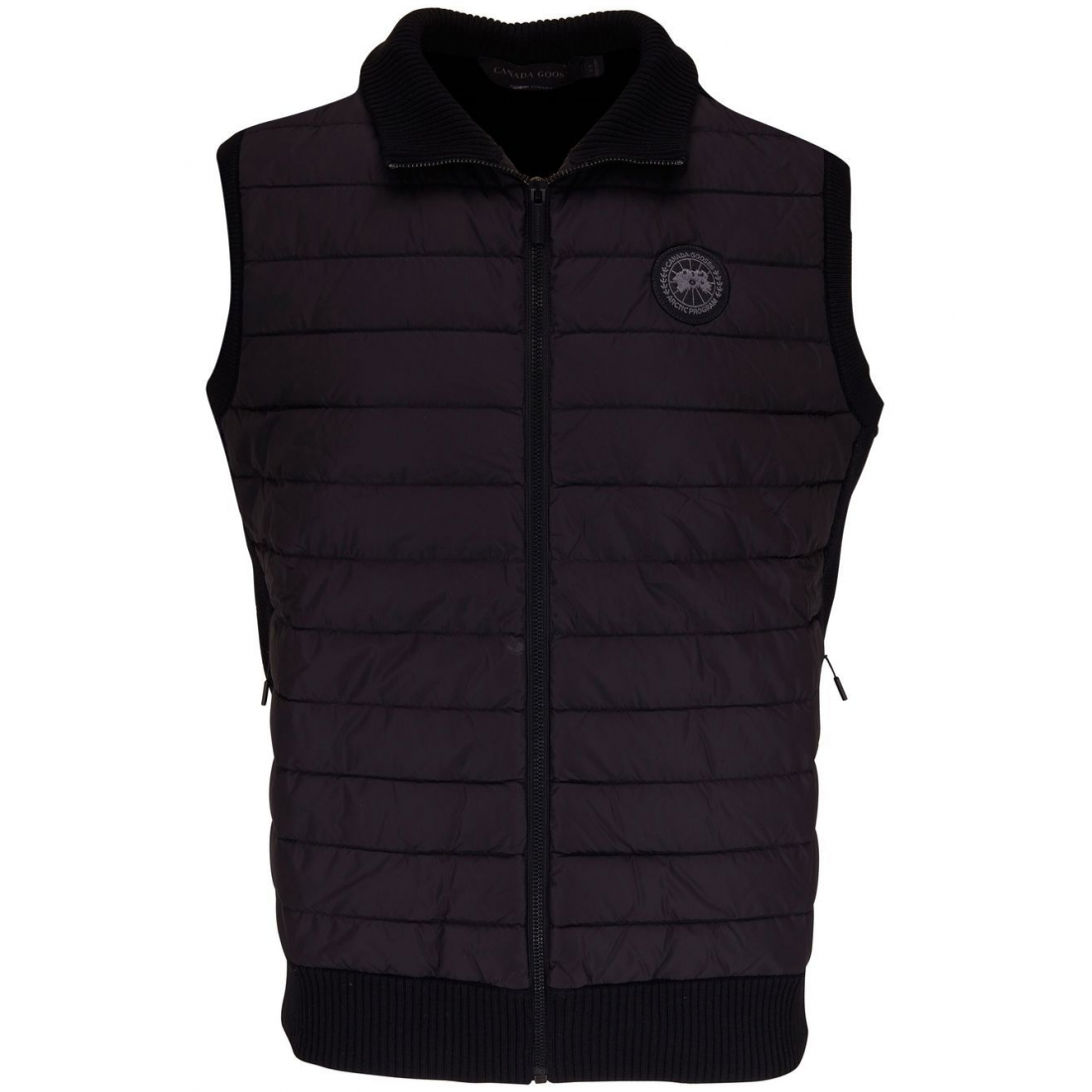 Gilet 'Logo-Patch Quilted' pour Hommes