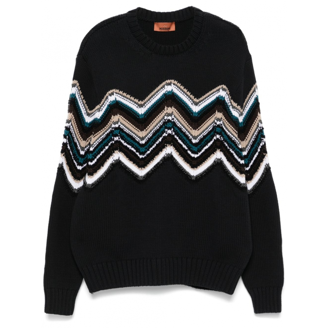 Sweatshirt 'Zigzag-Embroidered' pour Hommes