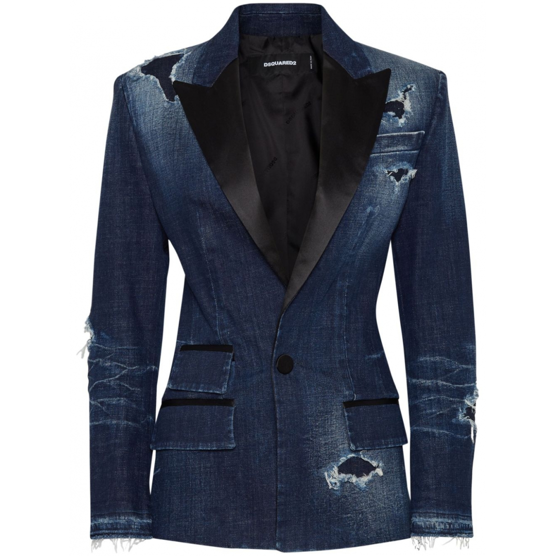 Women's 'Distressed Denim' Blazer