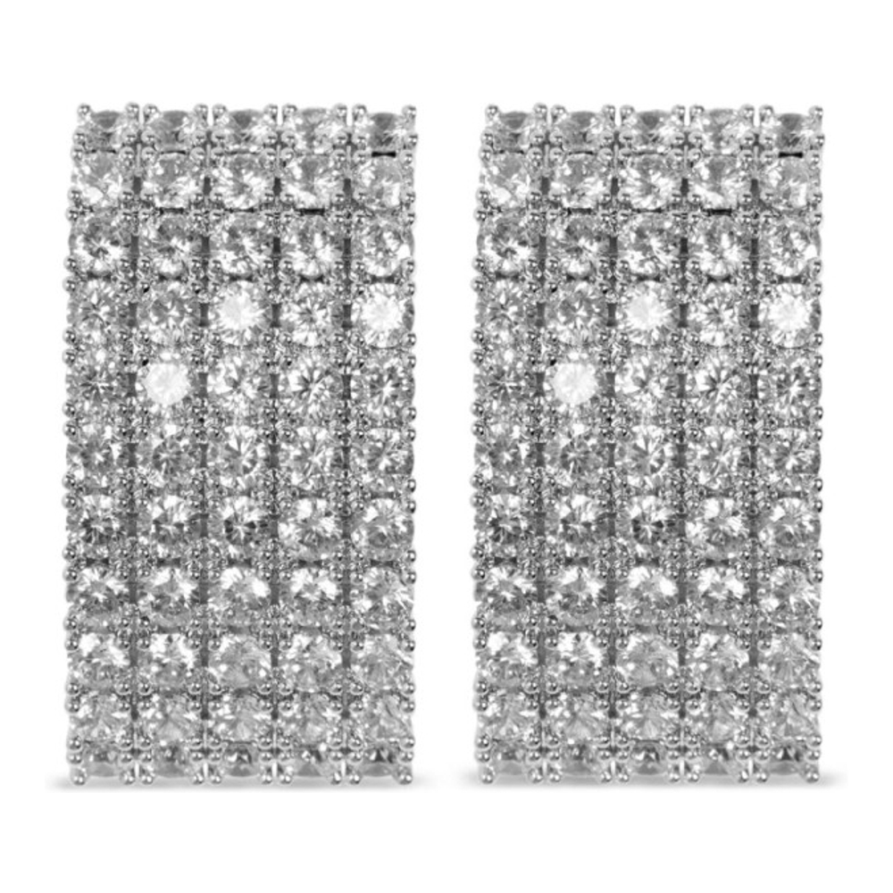 Women's 'Crystal Chainmail' Earrings