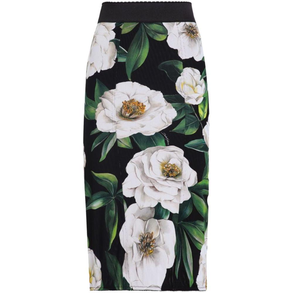 Women's 'Floral-Print' Midi Skirt