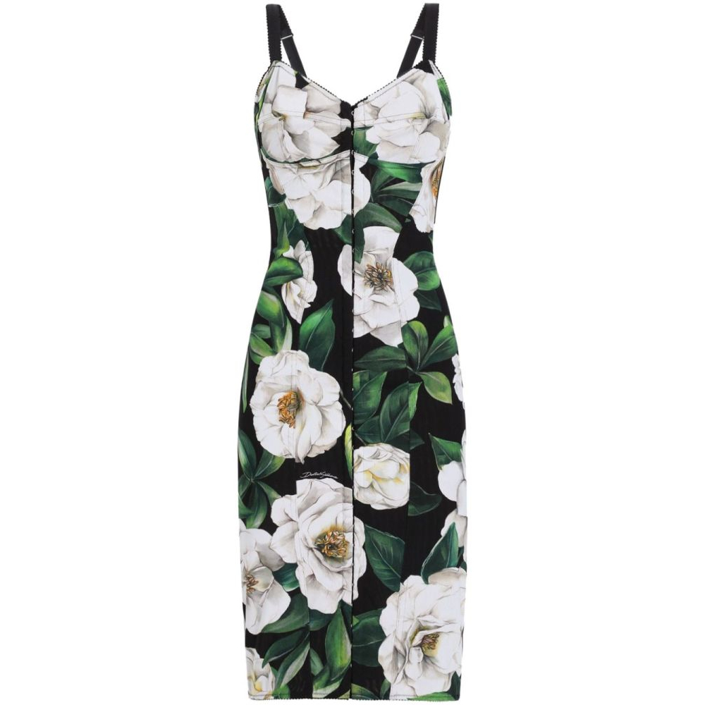 Robe mini 'Floral-Print' pour Femmes