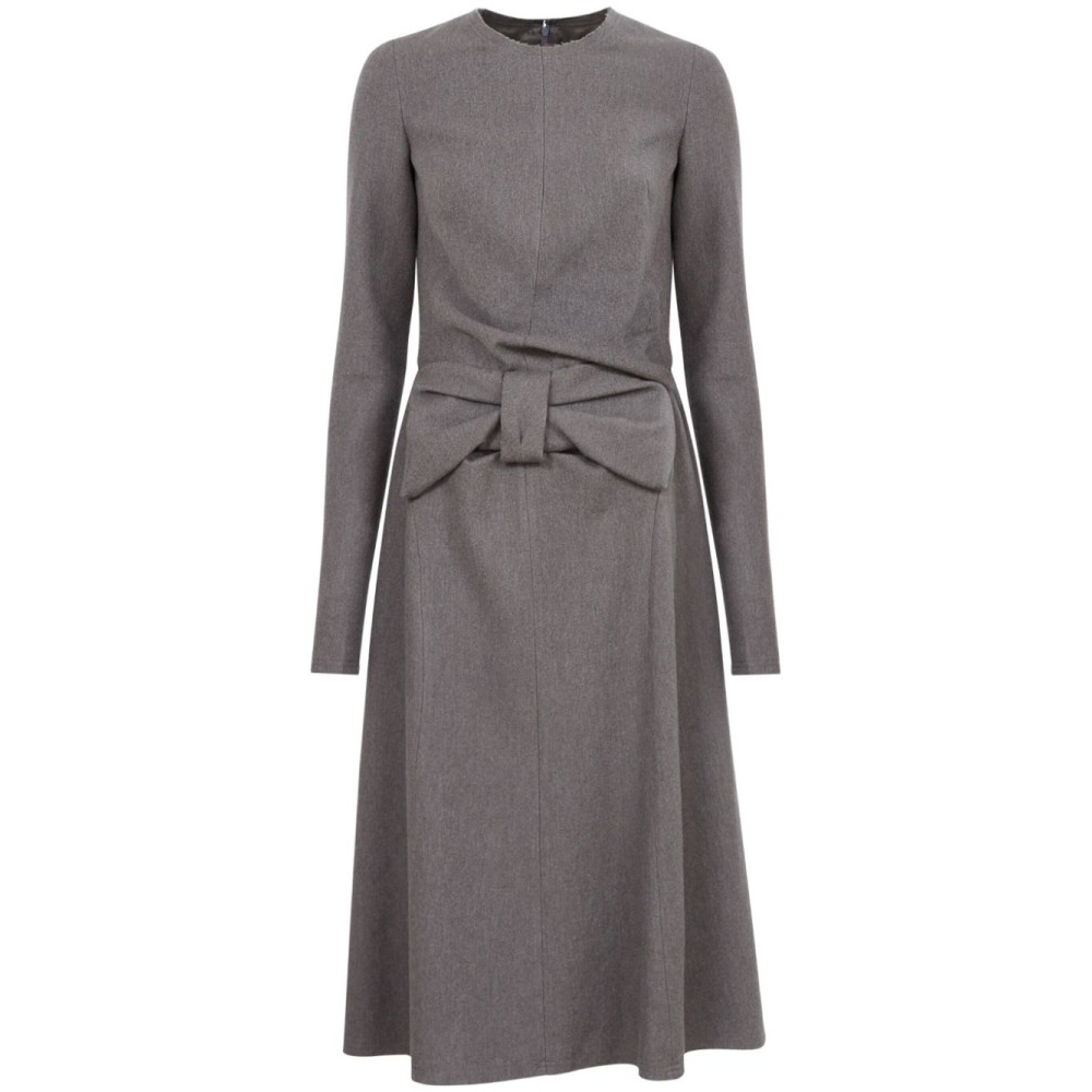 Robe Midi 'Bow-Detailing' pour Femmes