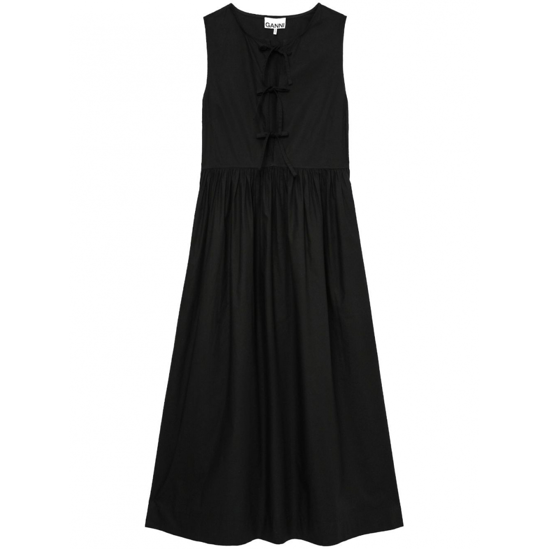 Robe Midi 'Bow-Detail' pour Femmes