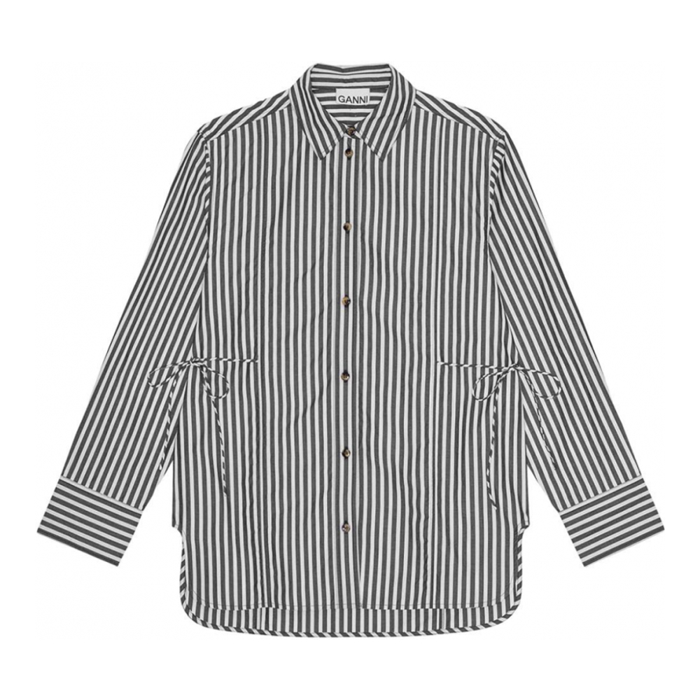 Women's 'Striped Poplin' Shirt