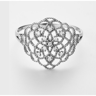 Women's 'Dentelle' Ring