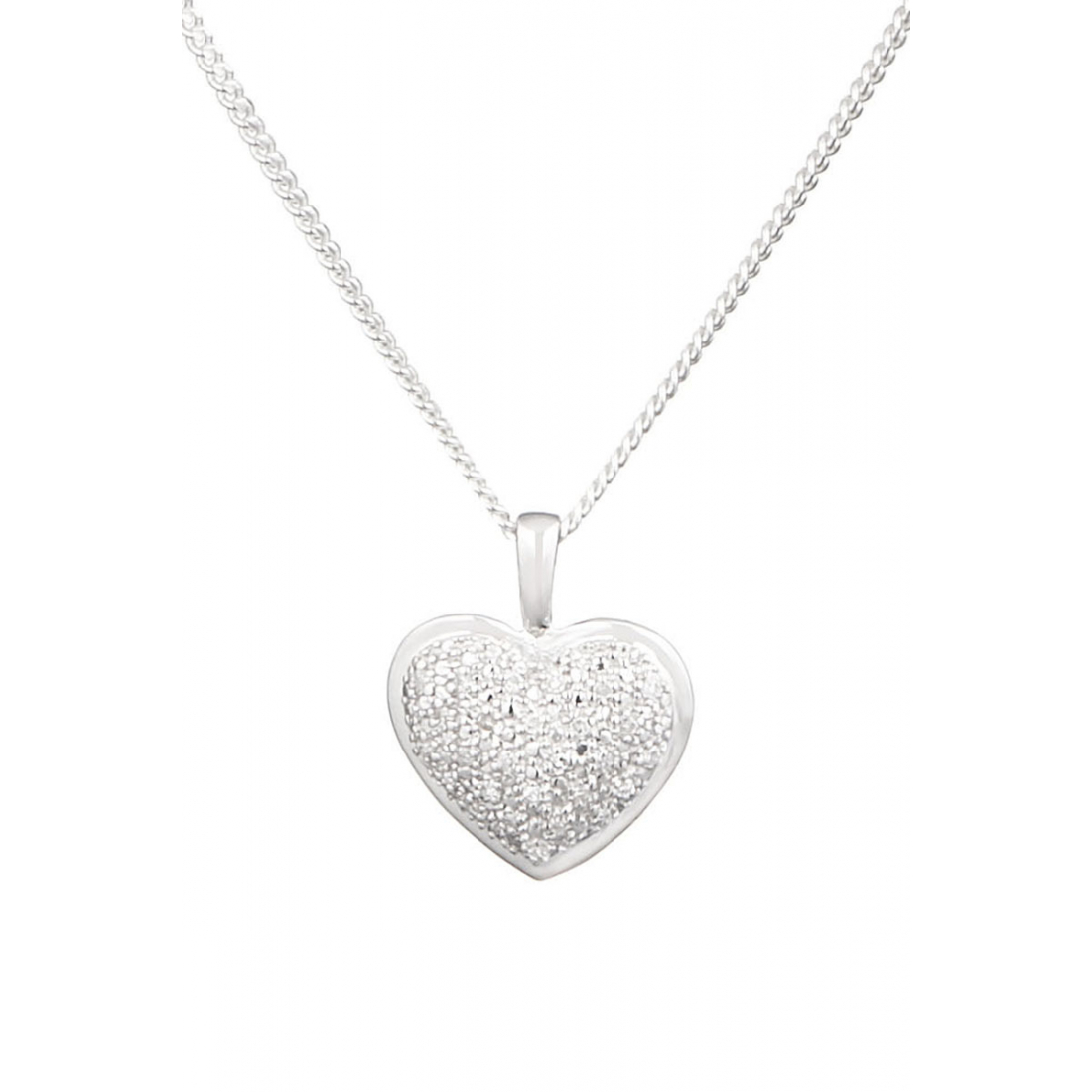 Women's 'Coeur' Pendant with chain