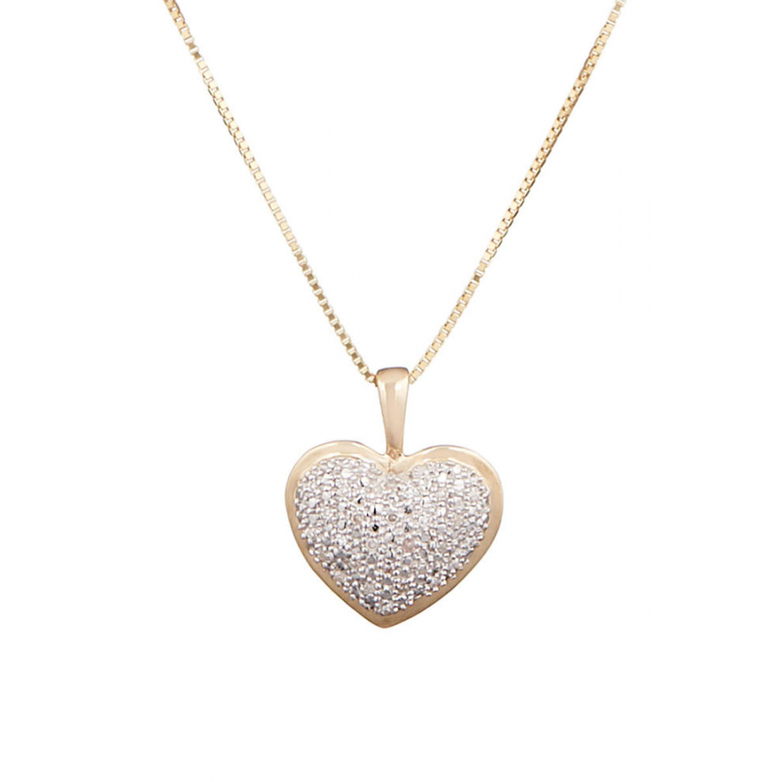 Women's 'Coeur' Pendant with chain