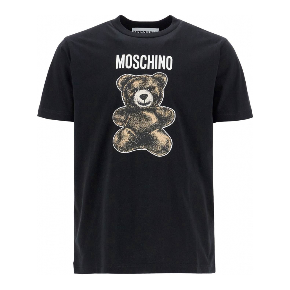 'Teddy Bear Printed' T-Shirt für Herren