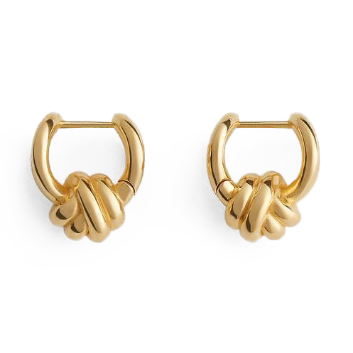 Women's 'Knot Hoop' Earrings