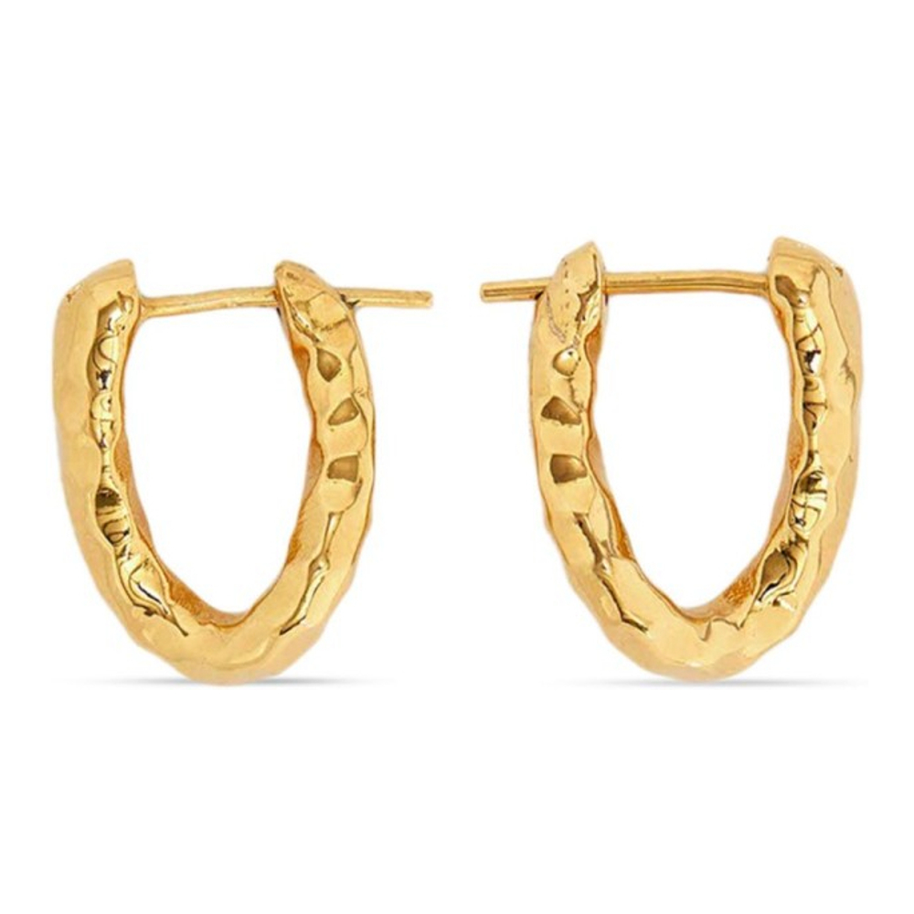 Women's 'Hammered Hoop' Earrings