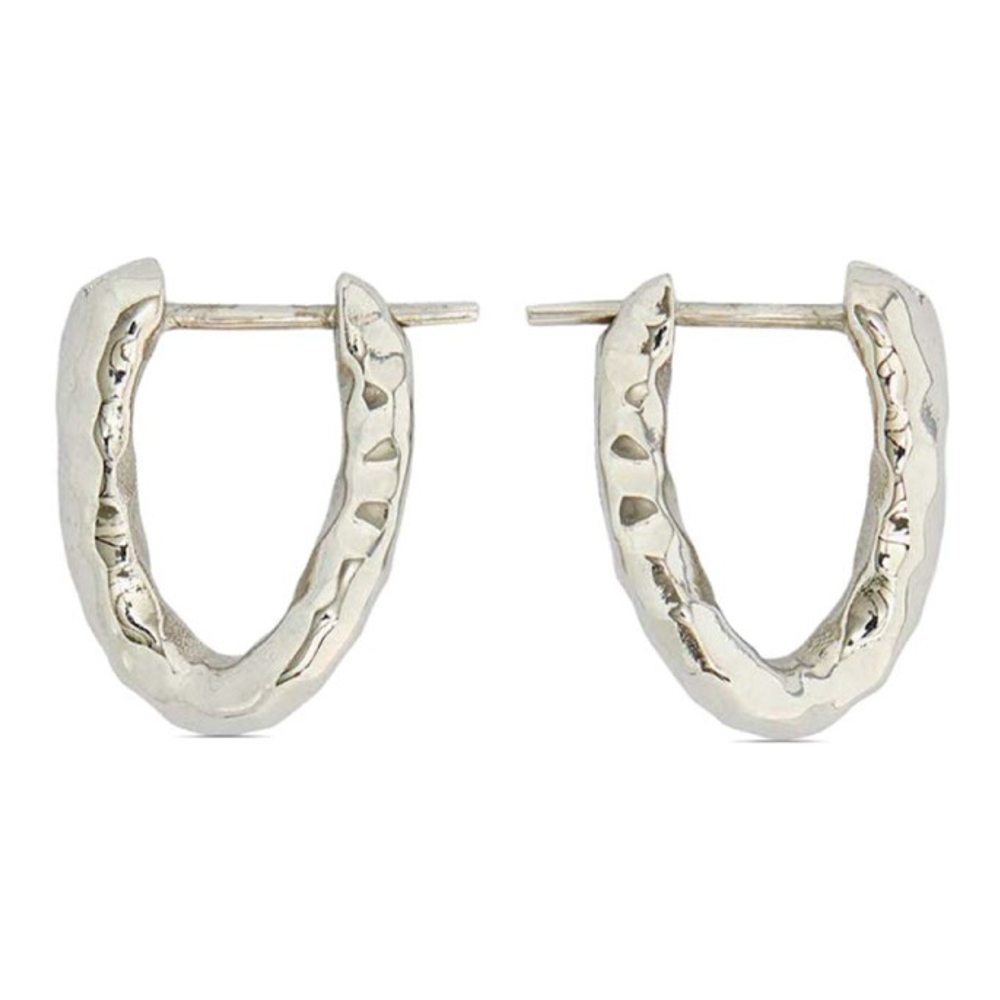 Women's 'Hammered Hoop' Earrings