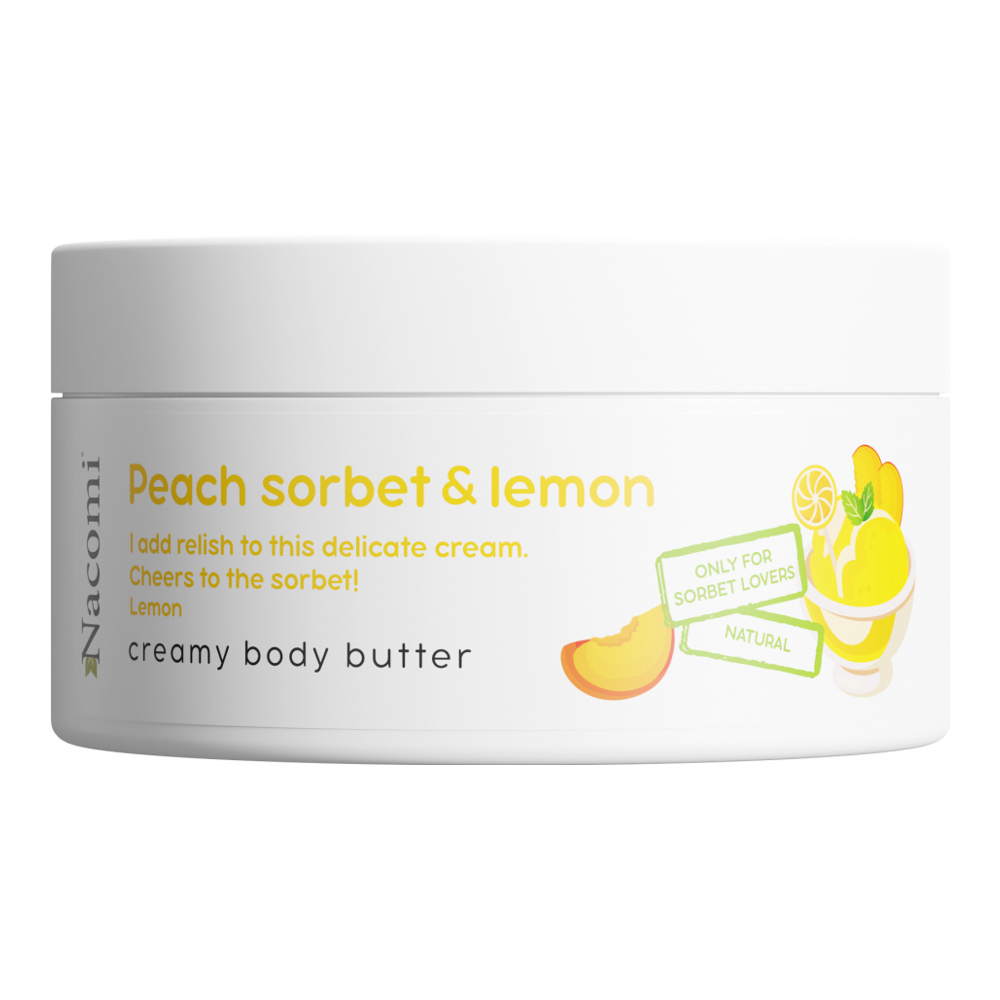 'A Scent Of Lemon Sorbet & Peach' Body Butter - 100 ml