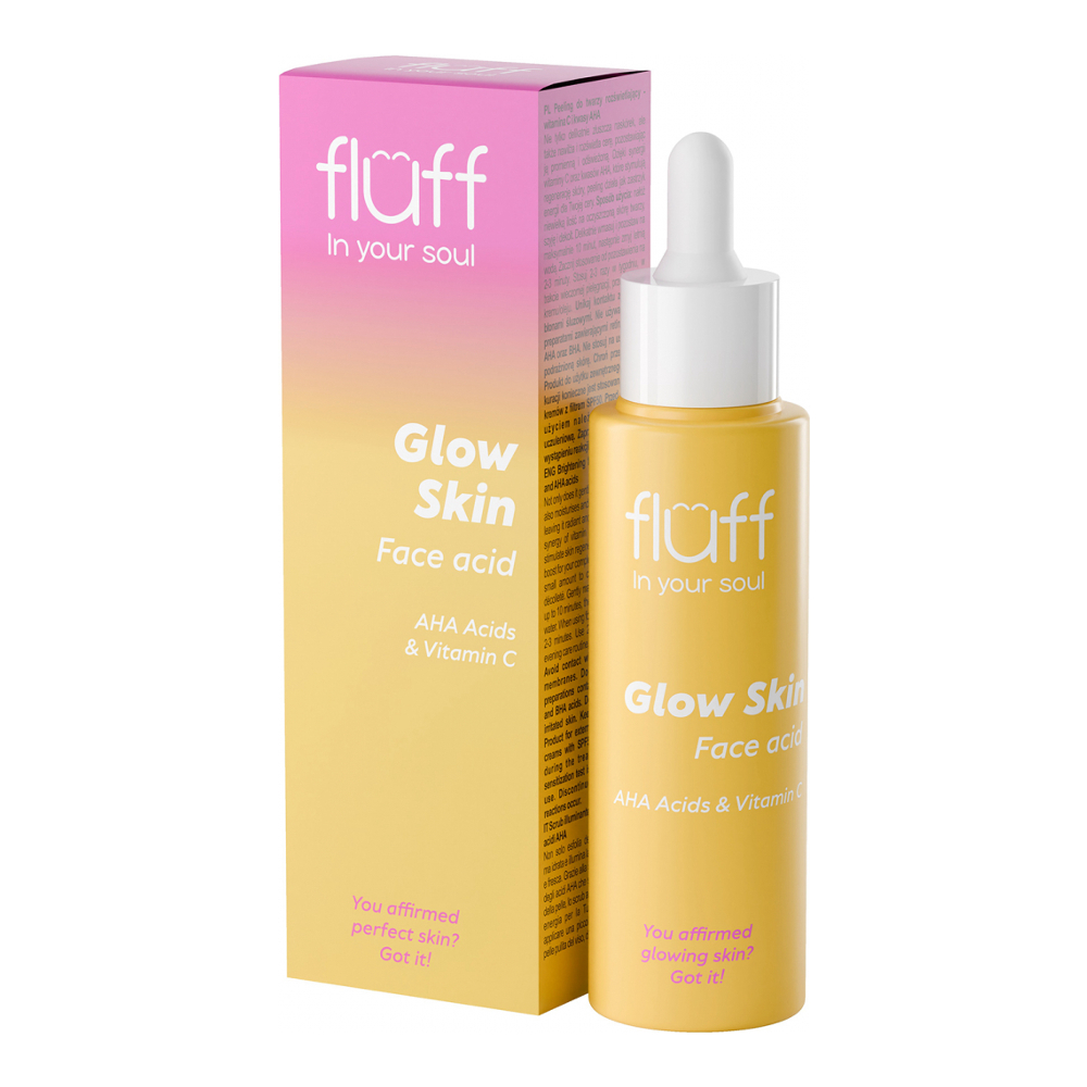 'Glow Skin - Smoothing Face Scrub With Vitamin C And Aha Acid' Gesichtspeeling - 40 ml