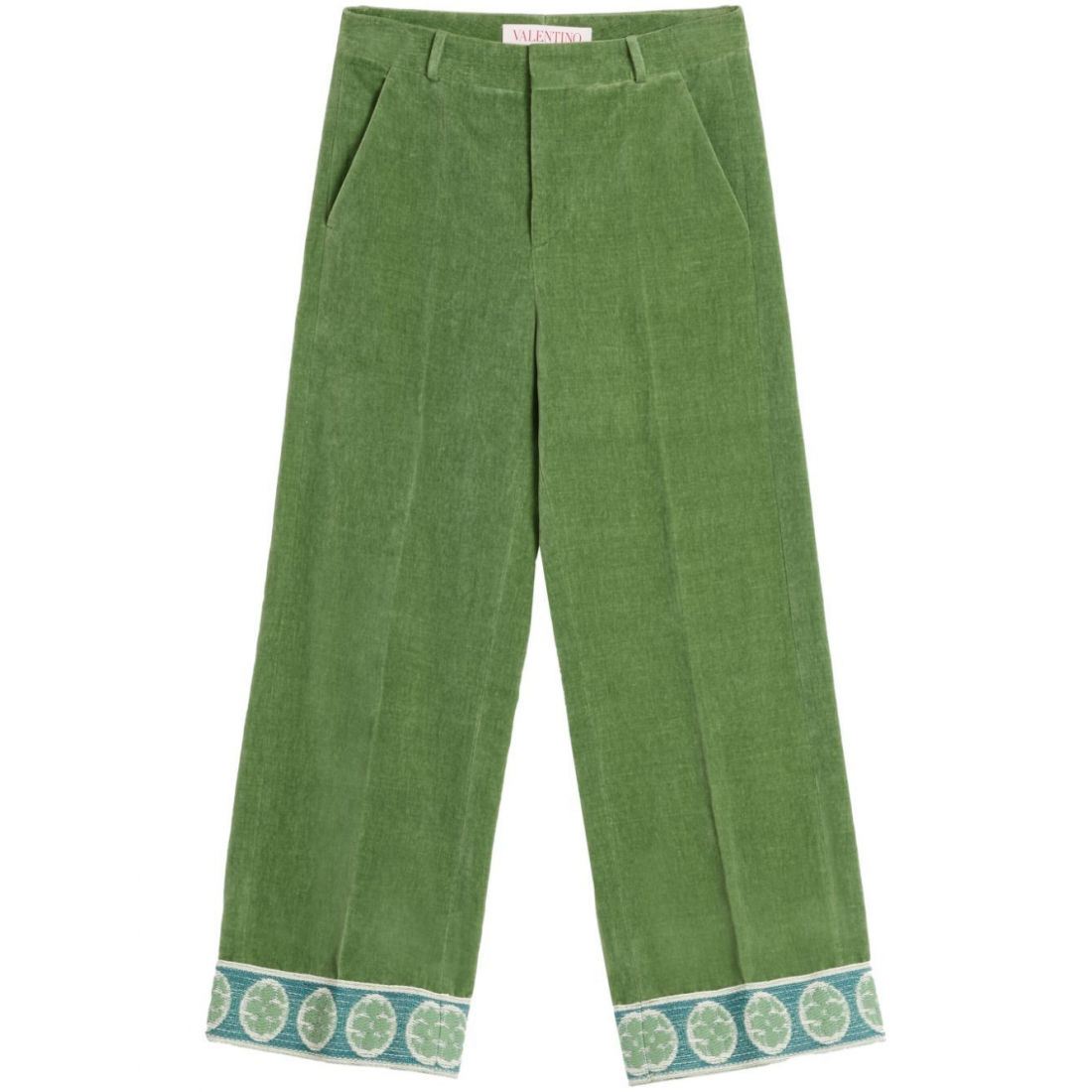 Men's 'Jacquard-Hem' Trousers