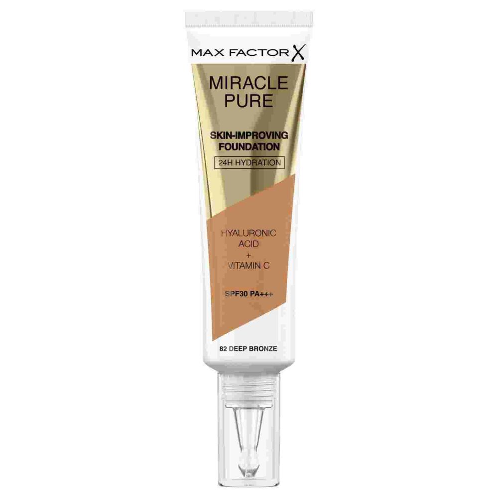 'Miracle Pure Skin-Improving 24H Hydration' Foundation - 82 Deep Bronze 30 ml