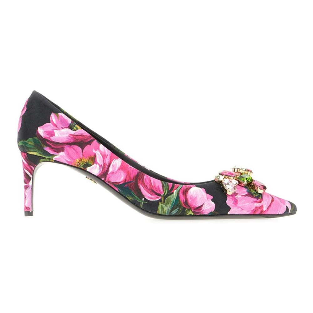 'Floral-Print' Pumps für Damen