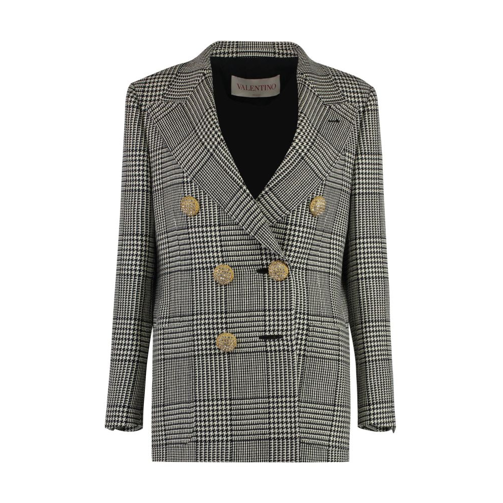 Blazer 'Houndstooth Pattern' pour Femmes