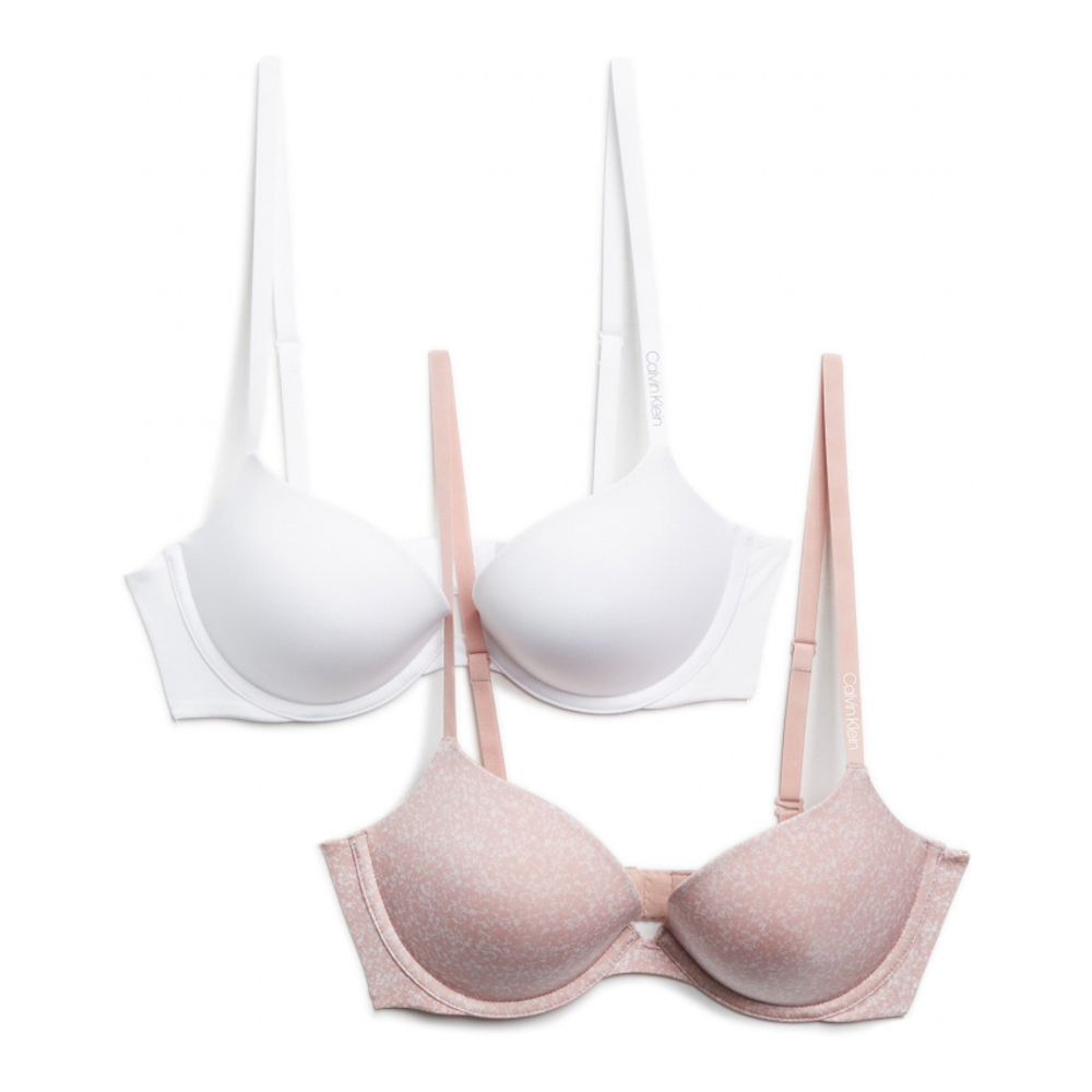 Ensemble de soutien-gorge 'Pure Micro Push-Up Plunge' pour Femmes - 2 Pièces