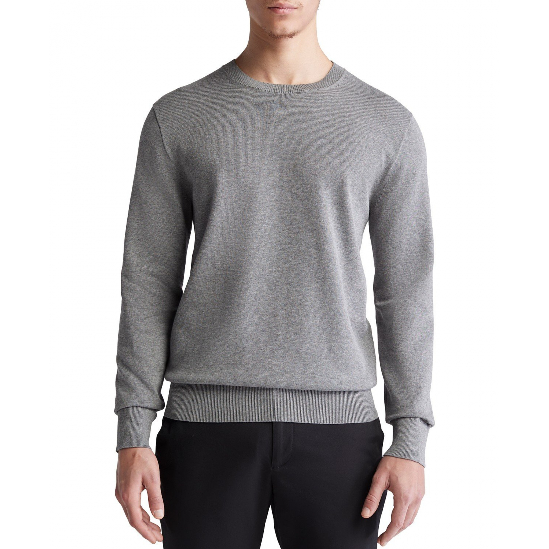 Men's 'Long Sleeve Supima Cotton Crewneck' Sweater