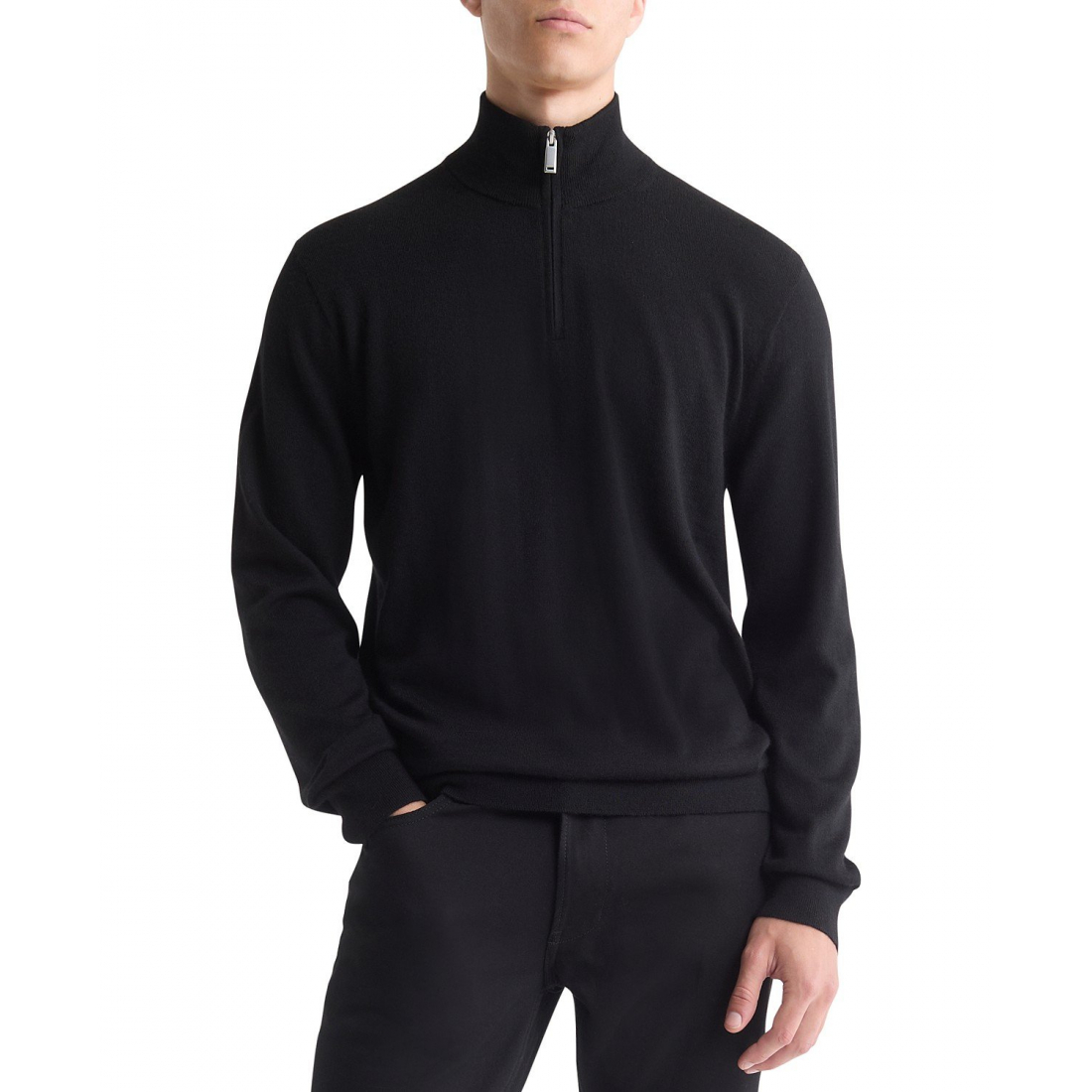 Men's 'Long Sleeve Quarter-Zip Pullover' Sweater