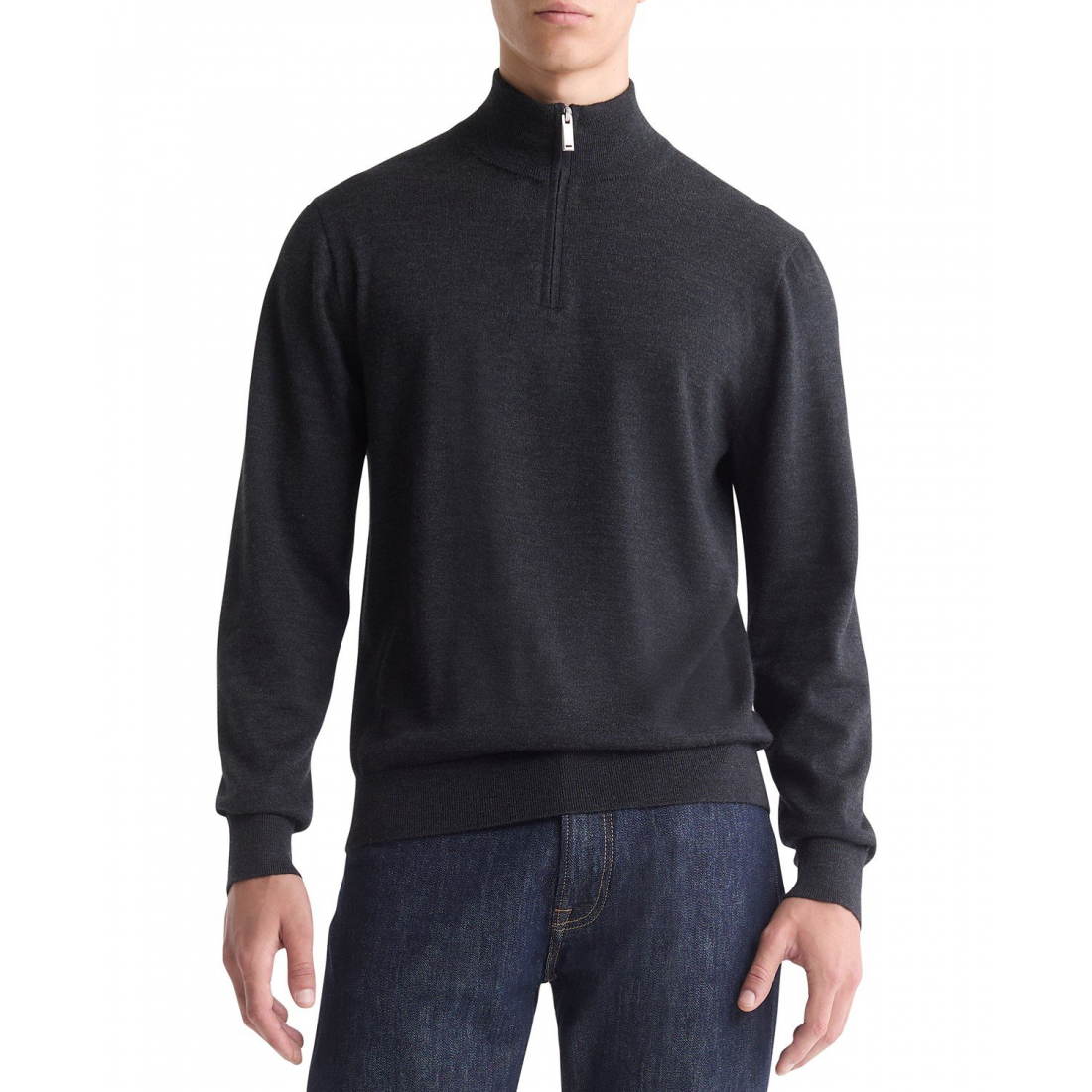 Men's 'Long Sleeve Quarter-Zip Pullover' Sweater