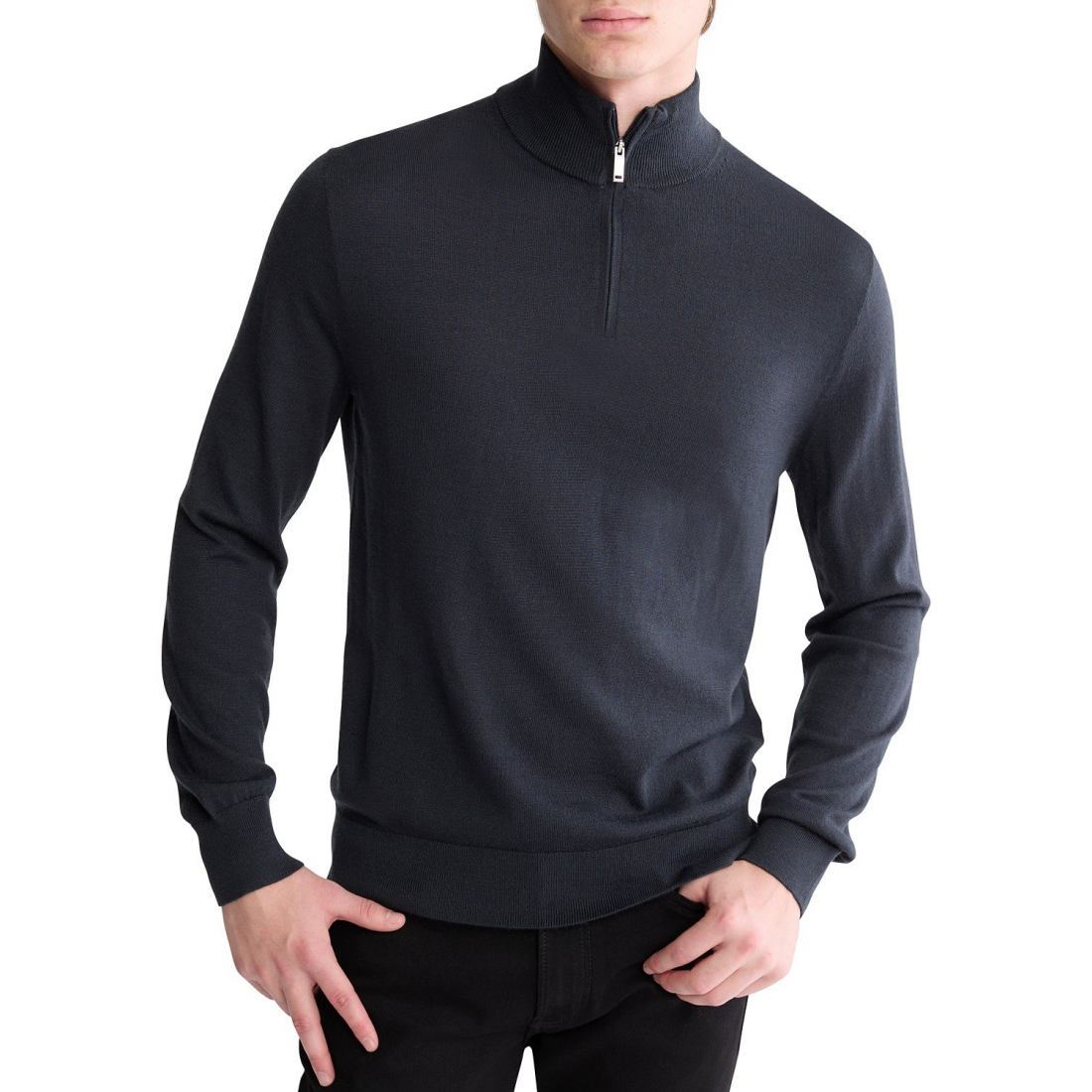 Men's 'Long Sleeve Quarter-Zip Pullover' Sweater