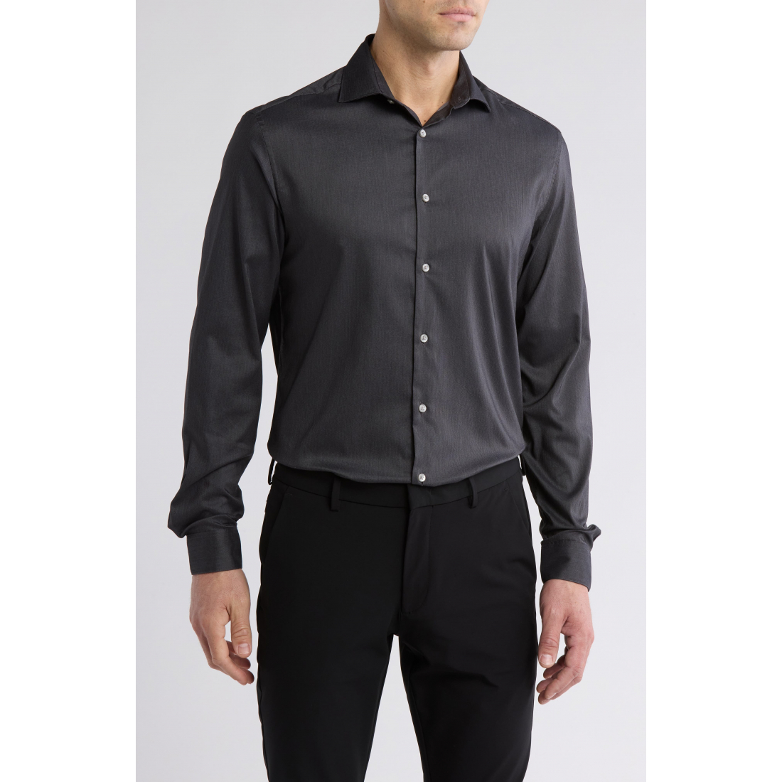 Men's 'All-Season Stretch Long Sleeve Slim Fit Dress' Shirt